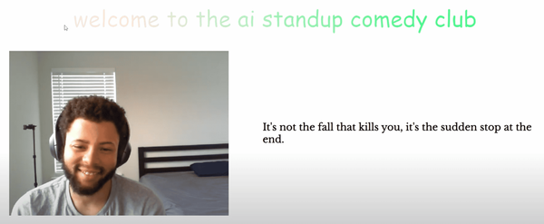 AI Standup Comedy Club